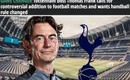 弗兰克建议足球(qiú)比赛调整暂停规则和手球(qiú)规则