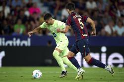 西甲｜巴萨讓(ràng)二追三 客(kè)场逆转莱万特