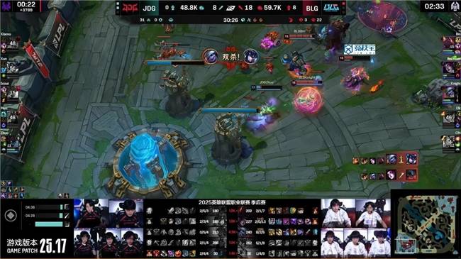 LPL：BLG让二追三力克JDG